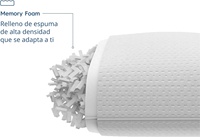 Réglable Avec Mousse À Mémoire Déchiquetée Standard 64X46 cm 100% Rembourrage En Mousse À Mémoire Lavable Douceur Pour Votre Repos