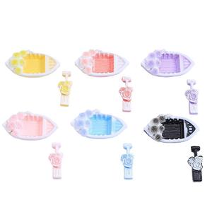 Accesorios DIY hechos a mano con diseño de barco de flores tridimensional, materiales de resina y pegamento cremoso <span class=keywords><strong>para</strong></span> pequeños accesorios. - Product Image 5