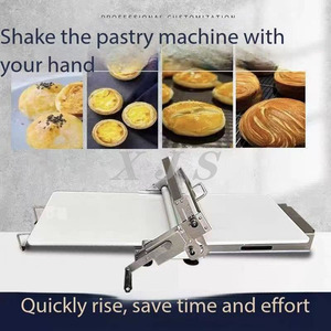 Mini Laminadora Manual <span class=keywords><strong>de</strong></span> Sobremesa para Pequeños Negocios y Uso Doméstico, <span class=keywords><strong>Rodillos</strong></span> para Aplanar Alimentos para Recetas Caseras - Product Image 6