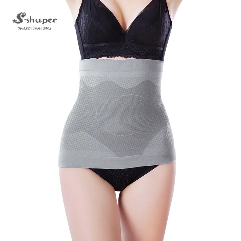 S-SHAPER reduzir a barriga gorda feminina, modeladora a cintura fina aparador de barriga cinto de bambu