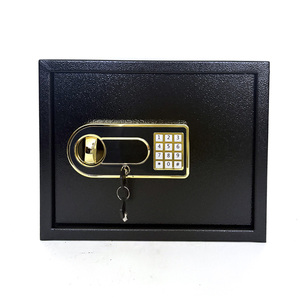 Coffre-fort électronique de haute qualité pour la maison et le bureau, casier de sécurité de luxe avec serrure à code et clé pour hôtel KF-20EB, nom du produit : Security Bo - Product Image 1