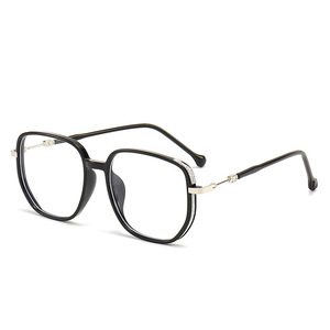 Lunettes photochromiques rectangulaires unisexes, monture noire, lentille PC UV400, extra large, pour utilisation de jour et de nuit, conduite en plein air - Product Image 1