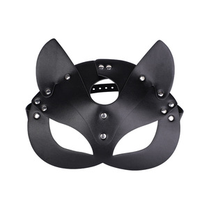 Máscara de Zorro de Cuero, Negra, Roja, Morada, Rosa, para Adultos, Juego de Roles, Cosplay, Fiesta, Unisex - Product Image 5