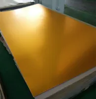 Gold Mirror Acrylic Sheet, 1220 x 2440 x 2 mm