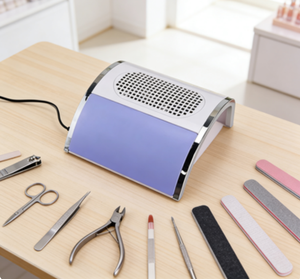 Colector de Polvo de Uñas Metálico Silencioso de Alta Potencia, Aspiradora de Uñas de Doble Uso, Súper Ventas Transfronterizo - Product Image 1