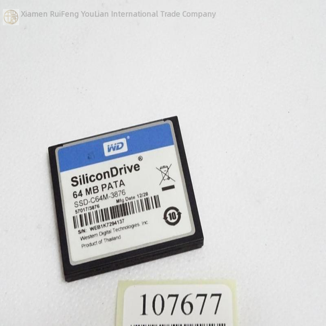 B&amp;r 5cfcrd.0064-03 Rev.f0 Compactflash 64 Mbyte Western Digital (slc) New Original Ready Stock Industrial Automation Pac