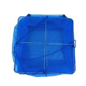 square hanging nylon mesh folding drying net fruit fish food drying cage for sale