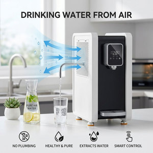 Générateur d'<span class=keywords><strong>eau</strong></span> atmosphérique 220V 35L avec écran tactile intelligent, machine air-<span class=keywords><strong>eau</strong></span>, réservoir de 9,5L - Product Image 1