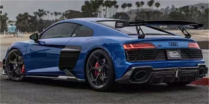 Kit de carrosserie Caspristo amélioré pour <span class=keywords><strong>Audi</strong></span> R8 <span class=keywords><strong>2023</strong></span> modèle de voiture jupes latérales de lèvre avant Canards de pare-chocs Kit de carrosserie en fibre de carbone - Product Image 5