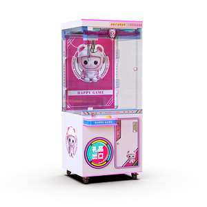 Máquina de garras totalmente transparente operada con monedas para la venta de peluches, ideal para parques de atracciones, centros comerciales y centros de entretenimiento familiar. - Product Image 4
