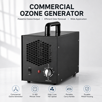 Dispositif d'élimination des odeurs à minuterie mécanique avec indicateur de puissance, ventilateur haute et basse vitesse pour usine, hôtel, nettoyage, générateur d'ozone