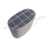 Filtro Antiparticolato DPF 300CPSI SIC, Diametro 117.8*210.4mm, Rivestito con Metallo Precedente per Purificazione Fumi Neri di Veicoli Diesel