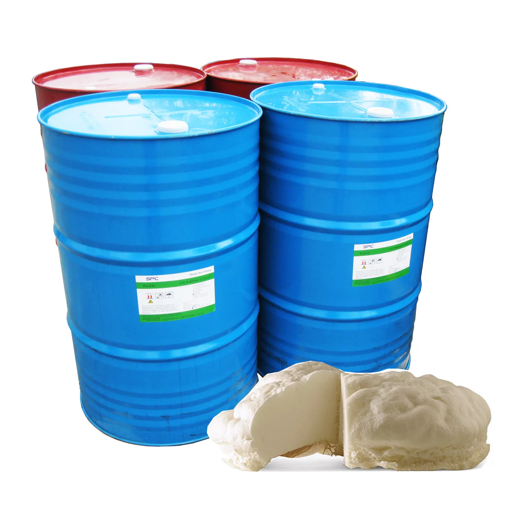 คอนกรีตปรับระดับวัตถุดิบแข็ง PU โฟมโพลียูรีเทน Polyether Polyol Socyanate