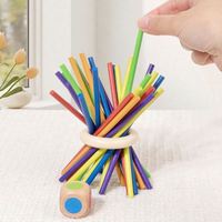Nouveau design, jeu de réflexion classique, jouet éducatif Montessori, jeu de dés en bois pour enfants de 4 à 6 ans, certifié CE/CPC/EN71, cadeau
