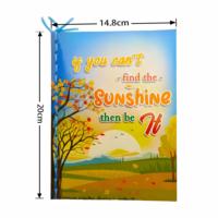 Cuaderno de hilo cosido al por mayor, A5, 80 hojas rayadas, cuaderno de ejercicios con cubierta suave impresa a color, cuaderno de escritura para estudiantes escolares