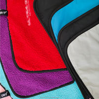 Tapis de surf imperméable en polaire Sherpa et polyester, double certification écologique, sac de pompage pour camping en extérieur, pliable et portable, haute qualité