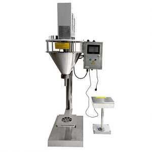 Máquina de llenado de leche en polvo de café seco de barrena semiautomática Vertical de acero inoxidable de grado alimenticio - Product Image 3