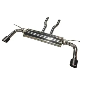 Upgrade Car Engine Catback Exhaust Pipes System Muffler Valve Tips for Audi Q7 Parts Engine