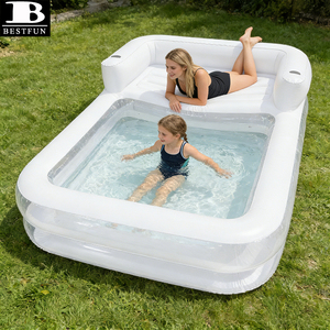 <span class=keywords><strong>Piscine</strong></span> gonflable en PVC en forme de canapé, confortable, pour la détente à la maison, dans le jardin ou lors de fêtes. - Product Image 4
