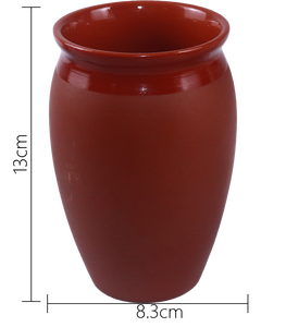 Taza de arcilla de terracota de polímero de diseño moderno, acepta logotipo personalizado, <span class=keywords><strong>tazas</strong></span> de café Chai de cerámica hechas a mano, taza de té de arcilla áspera - Product Image 2