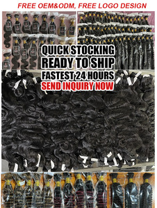 Bán buôn lớp biểu bì phù hợp burmese xoăn tóc bó Nhà cung cấp nguyên Trinh Remy tóc dệt bó mượt thẳng nguyên liệu tóc mở rộng - Product Image 6