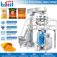 Automatische verpakkingsmachine hoge snelheid stikstof verticale vorm-vul-seal zak snack voedsel popcorn weeg- en verpakkingsmachine