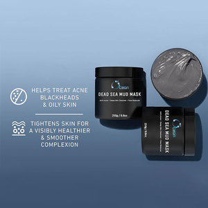 Mascarilla Facial de Barro del Mar Muerto PARA EL Cuidado DE LA Piel, Máscara de Arcilla con Control de Aceite, Limpieza Profunda, Novedad - Product Image 4