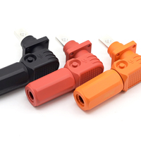 Connecteur de stockage d'énergie par batterie 200A, borne de connexion rapide, ignifuge, orange, connecteur de câble de stockage d'énergie