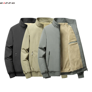Kippo Giacca Invernale da <span class=keywords><strong>Uomo</strong></span> Trapuntata Casual Sportiva Impermeabile Antivento Traspirante Spessa Imbottita con Cappuccio Taglie Forti - Product Image 2