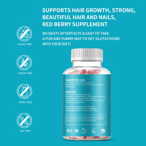 פרטי תווית ויטמין c boion חומצה פולית צמיחת שיער gummies מזון - Product Image 4