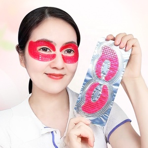 Masque pour les yeux en hydrogel végétalien 24k avec logo personnalisé, Centella, vitamine C pour une hydratation nocturne, traitement <span class=keywords><strong>anti</strong></span>-rides et cernes - Product Image 3