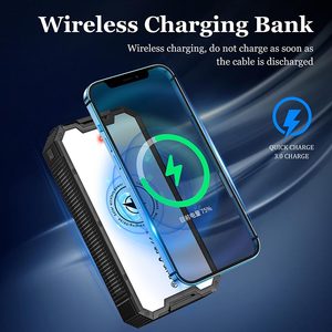 Batterie <span class=keywords><strong>solaire</strong></span> la plus vendue 20000mAh Li-Polymère Étanche Charge rapide avec affichage LED - Product Image 4