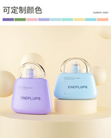 Lotion Fixatrice de Maquillage Violette en PE 30ml 50ml 80ml, Contenant Cosmétique en Plastique Personnalisable avec Logo, Vente en Gros, Contenant pour Soins de la Peau, Chine