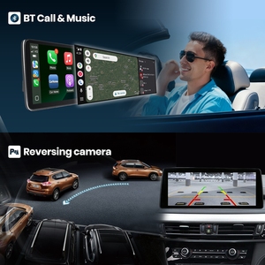 Rhythm 12.6" <b>Smart</b> Car Screen Multi Device Connection App Sync Hd Navigation Media Player for BMW X5 F15 2015-2016 NBT System - Product Image 4