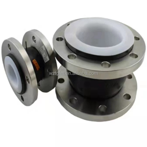 Compensateur de manchon en tube HT EPDM avec bride en acier inoxydable 316 DN50 PN16 avec matériau intérieur en PTFE - Product Image 4