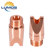 Embout de torche de soudage au laser en cuivre rouge anti-oxydation QILIN-E M10 de qualité supérieure pour machine de soudage au laser portable