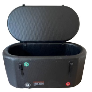 OEM ODM DWF portable inflatable tub cold bath tub oval or round shape ice bath tub