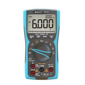 Nouveau design ZT-Y1 Y2 True RMS 6000 points avec affichage analogique à barres, grande plage de mesure de la capacité, multimètre numérique - Product Image 4