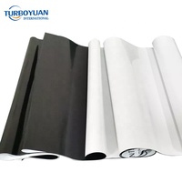 Bâche occultante en HDPE moulé par soufflage pour couverture de volailles, tissu de serre noir et blanc, en rouleau découpé pour ombrage de poulaillers