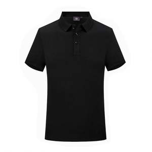 Polo décontracté pour hommes en gros, grande taille, manches courtes, respirant, en polyester et coton de haute qualité - Product Image 3