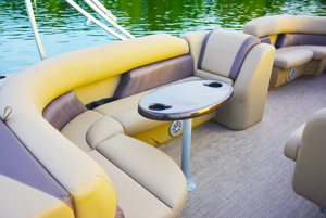 เรือปาร์ตี้อลูมิเนียม FRP Pontoon Boat สำหรับครอบครัว ปี 2024 พร้อมเครื่องยนต์ งานเชื่อมคุณภาพสูง ลดราคาพิเศษ - Product Image 2
