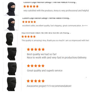 Penutup Kepala Fleece Musim Dingin dengan Logo Kustom, Bernapas, Hangat, Tahan Angin, Masker Bersepeda untuk Olahraga Luar Ruangan, Pelindung Wajah dari Dingin - Product Image 5