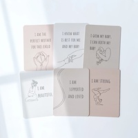 Cartes de tarot personnalisables finition brillante, affirmations de pleine conscience, motifs sur le thème de la famille – Durables et écologiques pour cadeaux et fêtes