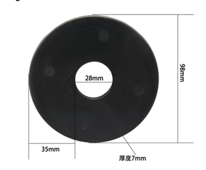 Séparateur de faisceau de câbles à fil rond séparateur séparateur séparateur de raccords gabarits pour ligne d'assemblage de tubes maigres - Product Image 1