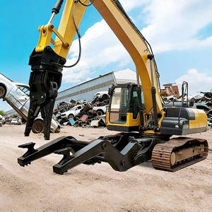 Cisaille <span class=keywords><strong>hydraulique</strong></span> pour déchets métalliques d'excavatrice, cisaille de démontage de voiture pour couper les voitures anciennes/<span class=keywords><strong>pneus</strong></span> de voiture pour OEM - Product Image 2