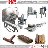 Ligne de production automatique de crêpes/Machines à gaufrettes à garniture centrale/Équipement de fabrication de rouleaux aux œufs Produits phares Prix compétitif