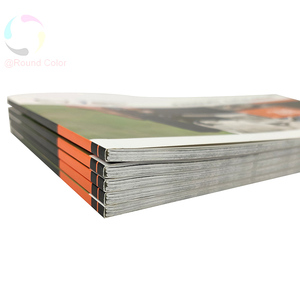 Impression offset de catalogues, brochures et livrets à couverture souple, personnalisés, écologiques, avec reliure cousue, format 8,5x11, vente <span class=keywords><strong>en</strong></span> gros OEM ODM - Product Image 6