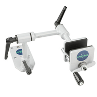 Support de réglage d'arc en métal AMEYXGS AME Bow Vise avec 6 trous de fixation pour table d'atelier de tir à l'arc