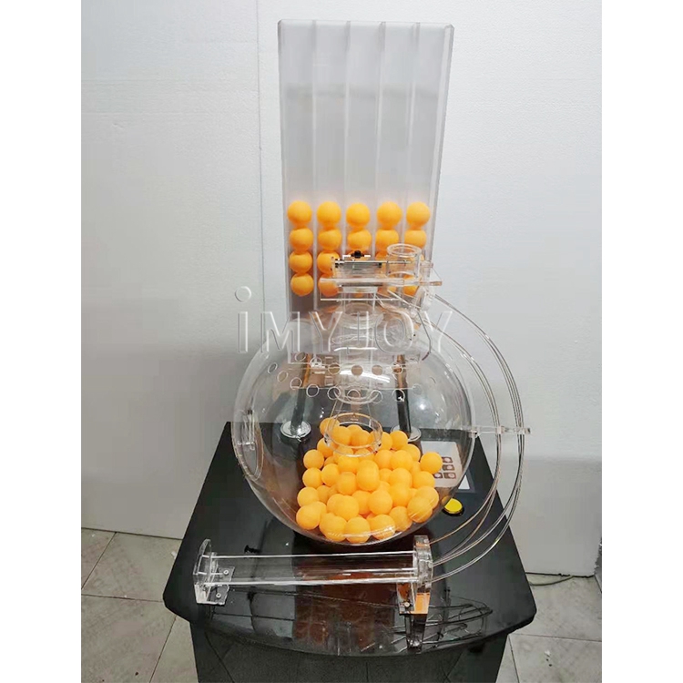 Advertising Air Lottery Ticket Bingo Keno Machine Casino Lucky Draw Ball Blower Machine