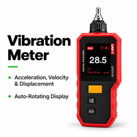 Vibromètre portatif haute précision UNI-T UT311A UT312A, testeur d'accélération, de vitesse et de déplacement avec garantie d'un an